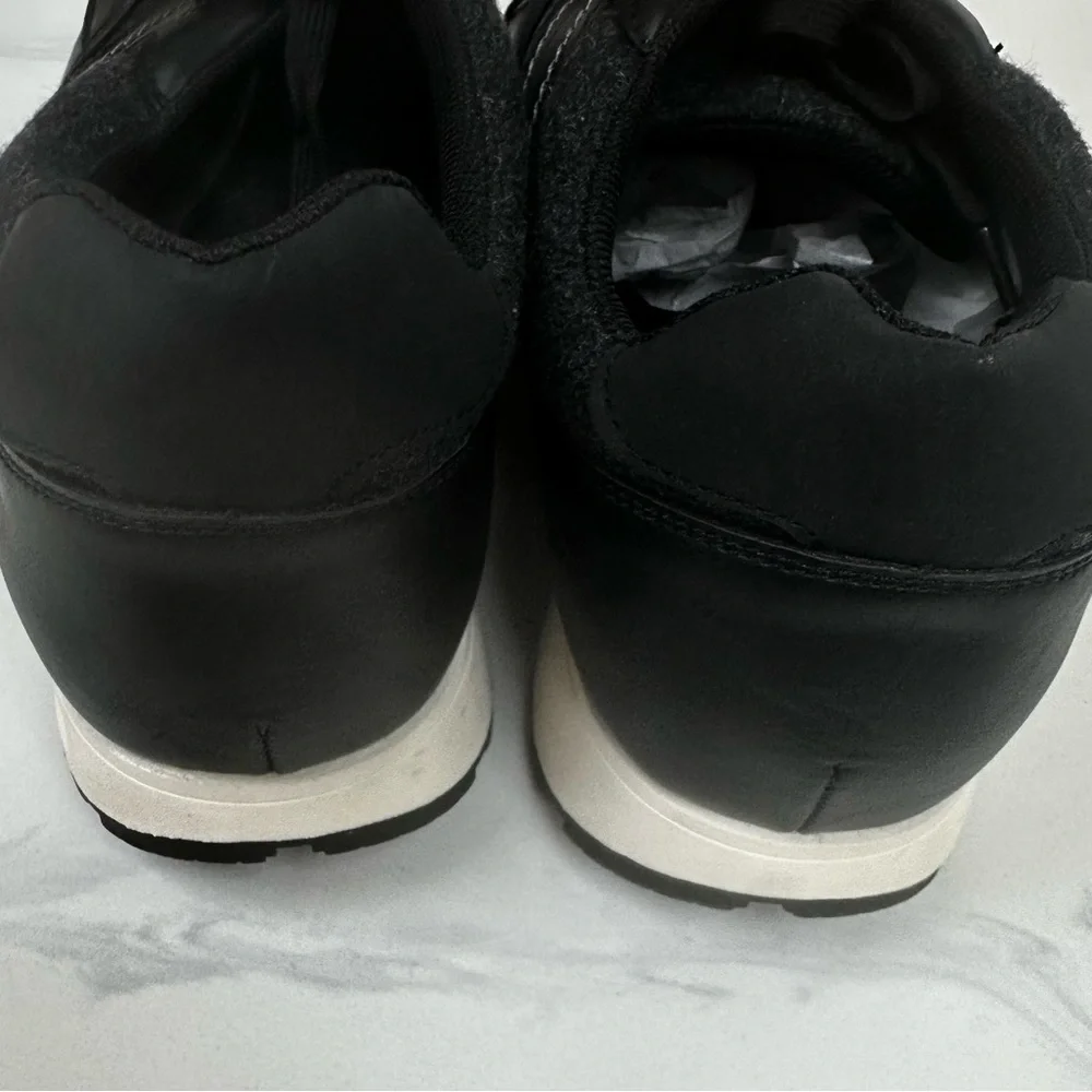 JF J.FERRAR MOTTO MENS SNEAKERS BLACK,12 MED